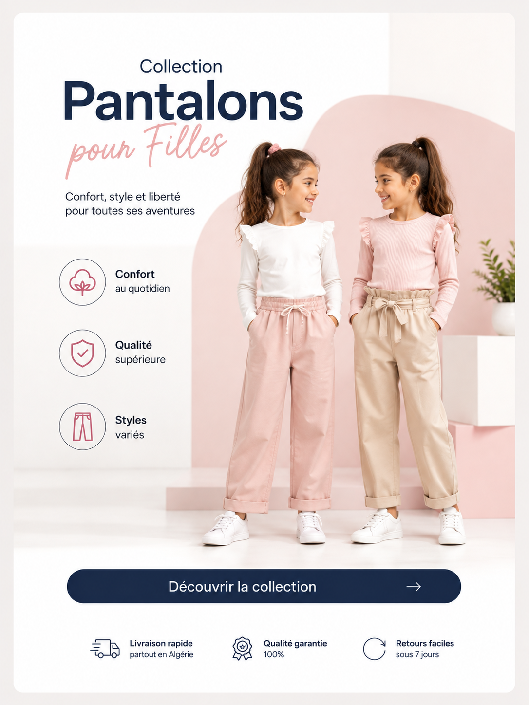 Pantalon Fille