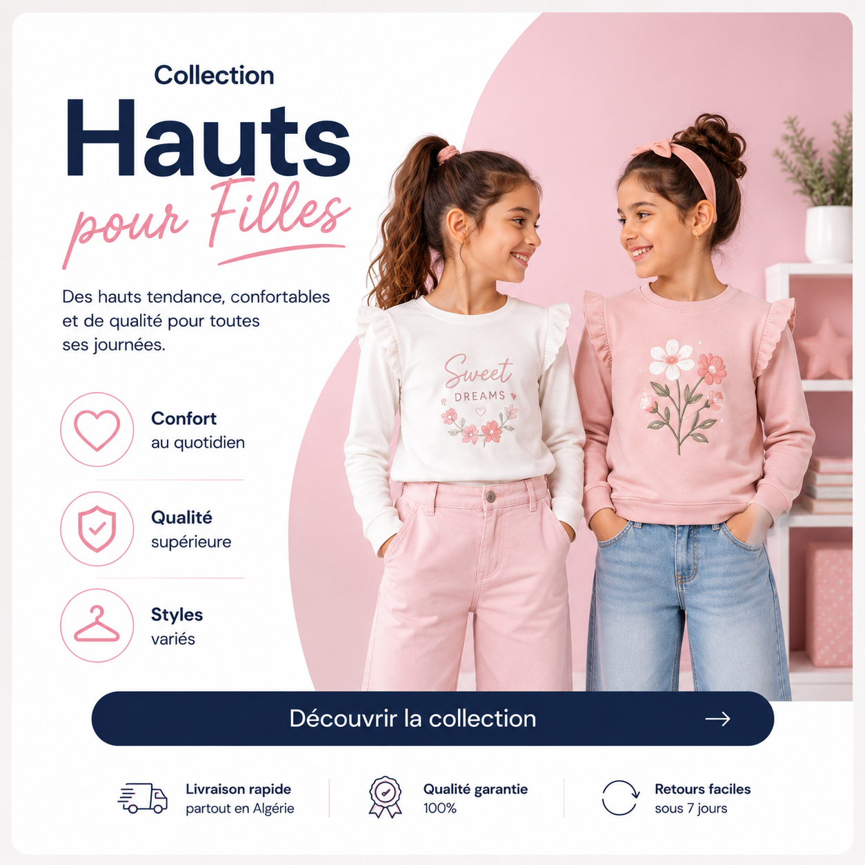 Hauts Fille