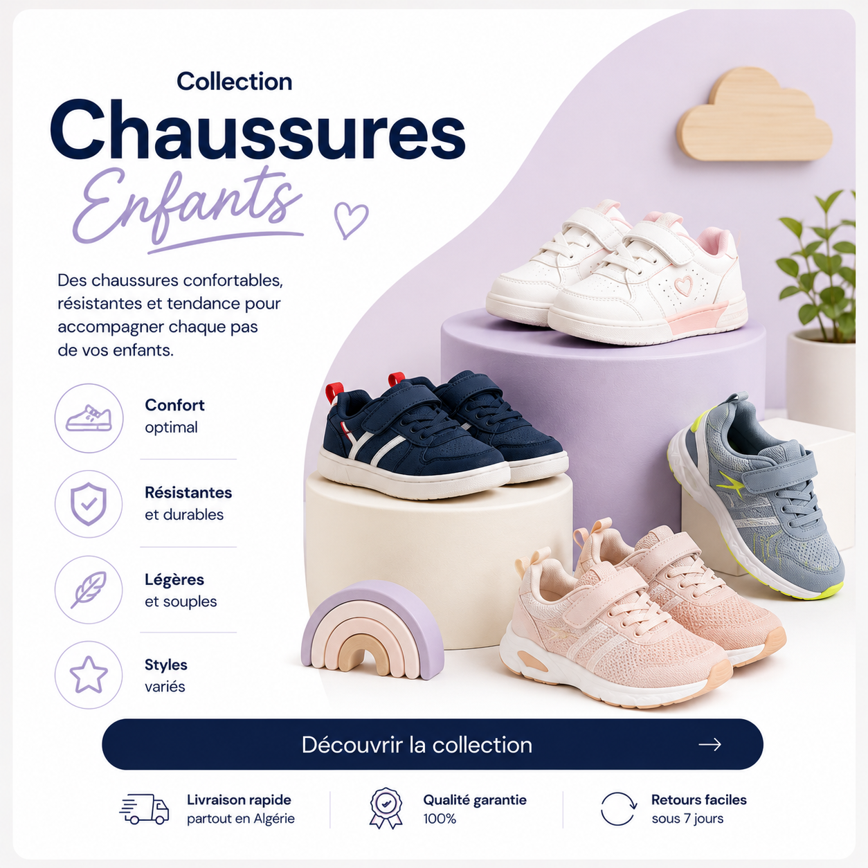 Chaussures Enfants – Fille & Garçon
