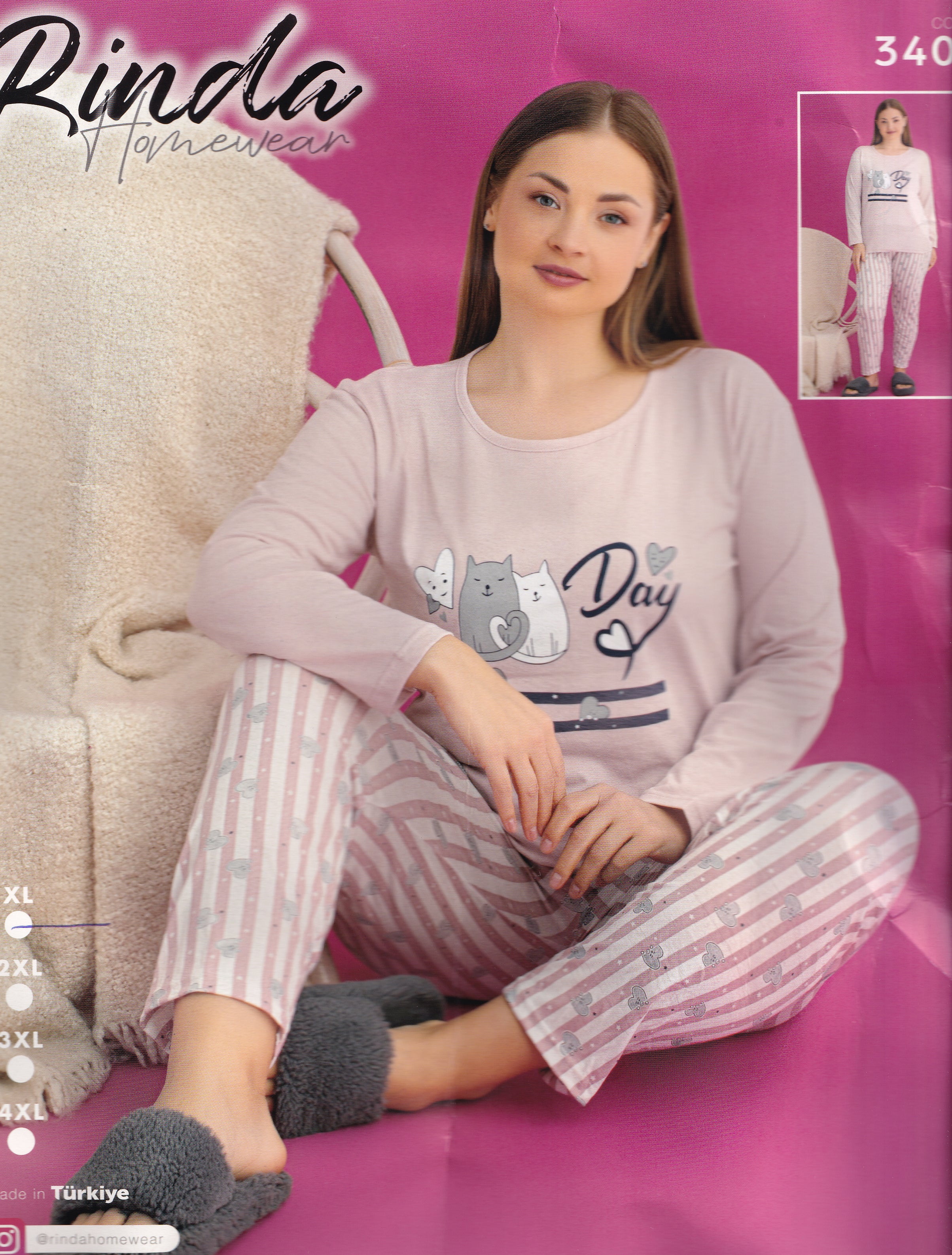 PYJAMA FEMME 2PS-9