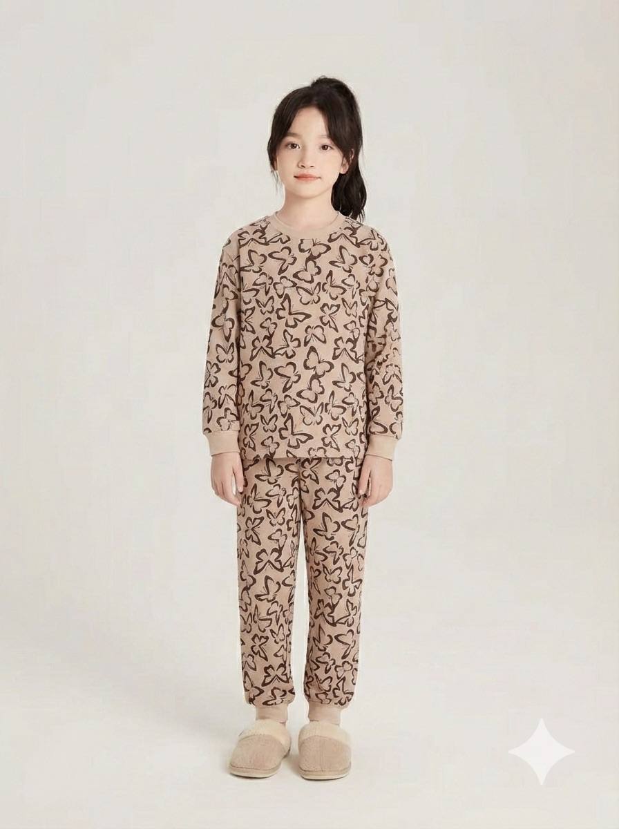 PYJAMA 2PCS MOTIF PAPILLONS PJ-51239
