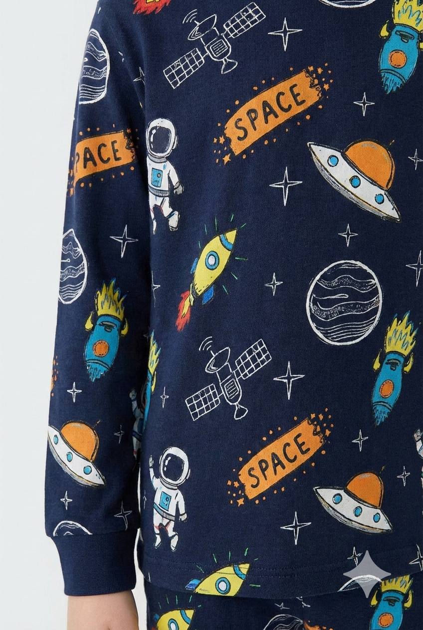 PYJAMA 2PCS MOTIF ESPACE