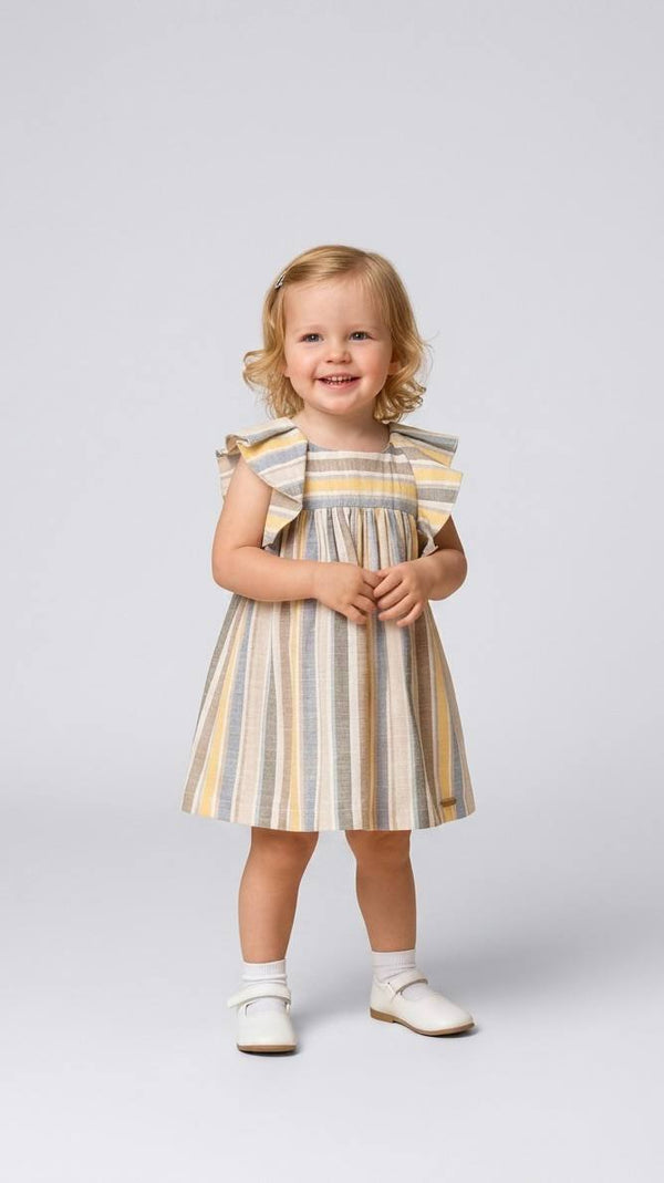 ROBE À RAYURES MULTICOLORES 3548