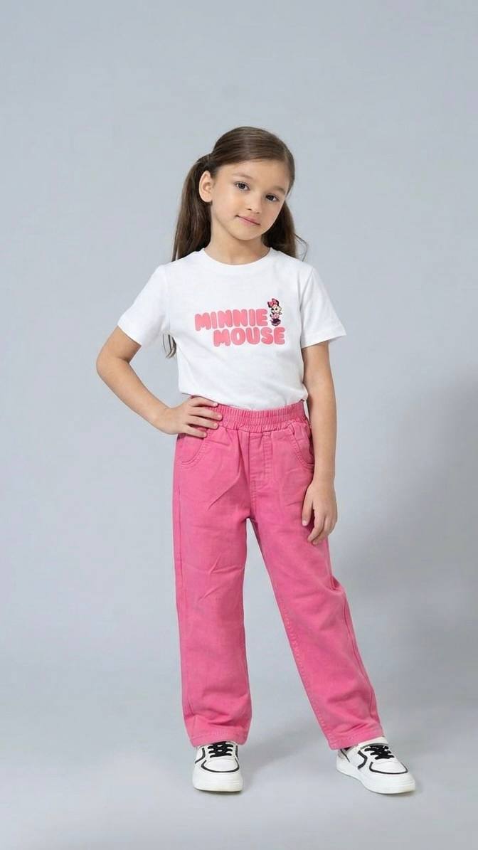 ENSEMBLE "Minnie Mouse" - T-shirt et Pantalon 16151 T