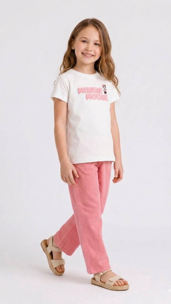 ENSEMBLE "Minnie Mouse" - T-shirt et Pantalon 16151