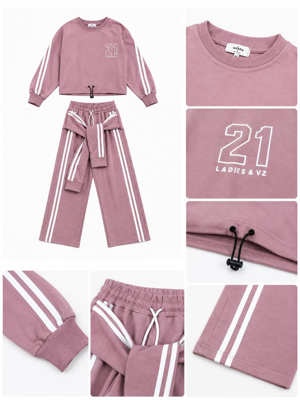Survêtement Fille – Ensemble 3 Pièces 1309