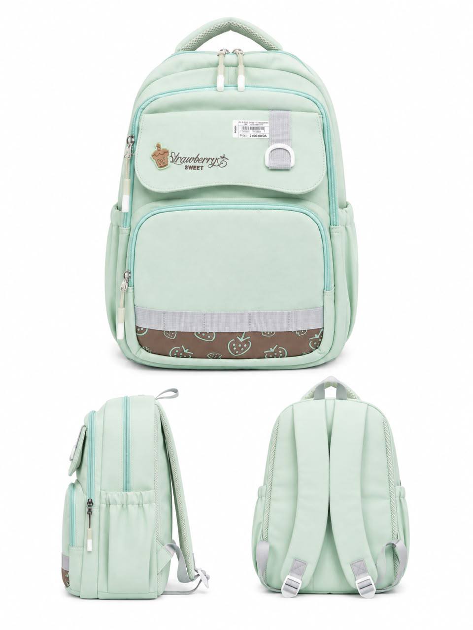 Sac à dos scolaire SWEET STRAUBERRY